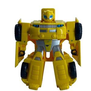 Transformers Bumblebee 1977 Chevrolet Camaro Car Transforming Toy Yellow Black